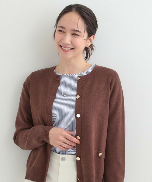 SHOO・LA・RUE / シューラルー ニット・セーター | 【2点セット】軽くてきれい見え ニットベスト＋ブラウスセット | 詳細11