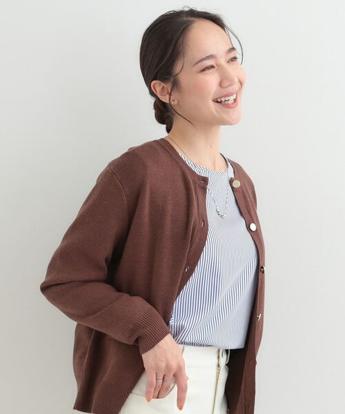 SHOO・LA・RUE / シューラルー ニット・セーター | 【2点セット】軽くてきれい見え ニットベスト＋ブラウスセット | 詳細12