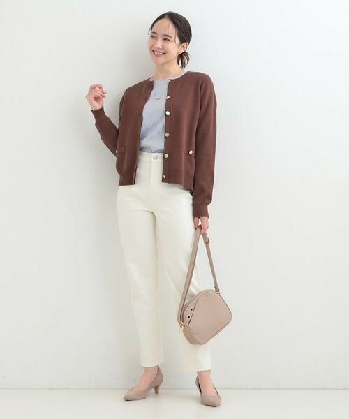 SHOO・LA・RUE / シューラルー ニット・セーター | 【2点セット】軽くてきれい見え ニットベスト＋ブラウスセット | 詳細13