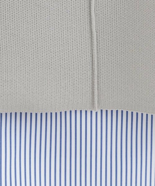 SHOO・LA・RUE / シューラルー ニット・セーター | 【2点セット】軽くてきれい見え ニットベスト＋ブラウスセット | 詳細14