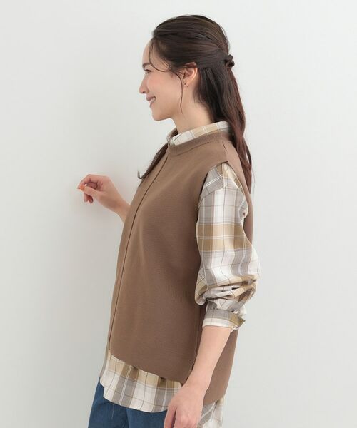 SHOO・LA・RUE / シューラルー ニット・セーター | 【2点セット】軽くてきれい見え ニットベスト＋ブラウスセット | 詳細26