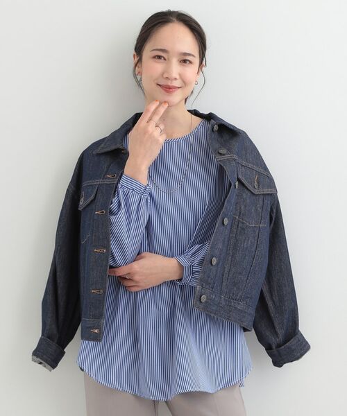 SHOO・LA・RUE / シューラルー ニット・セーター | 【2点セット】軽くてきれい見え ニットベスト＋ブラウスセット | 詳細4