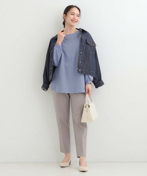 SHOO・LA・RUE / シューラルー ニット・セーター | 【2点セット】軽くてきれい見え ニットベスト＋ブラウスセット | 詳細6