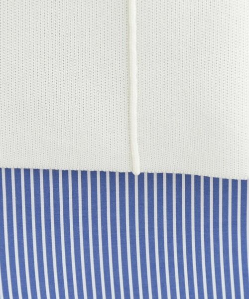 SHOO・LA・RUE / シューラルー ニット・セーター | 【2点セット】軽くてきれい見え ニットベスト＋ブラウスセット | 詳細7