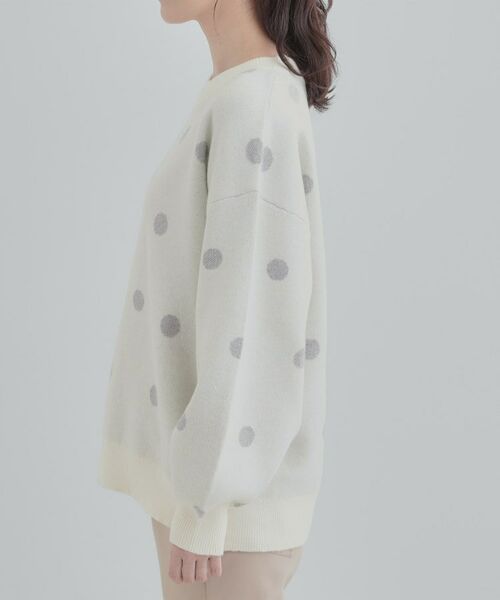 SHOO・LA・RUE / シューラルー ニット・セーター | ドット柄ジャカードニット | 詳細14