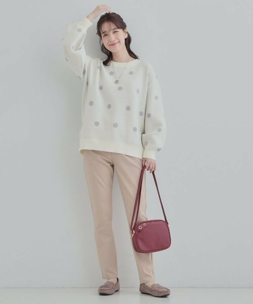 SHOO・LA・RUE / シューラルー ニット・セーター | ドット柄ジャカードニット | 詳細3