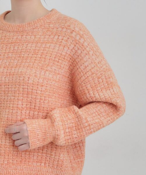 SHOO・LA・RUE / シューラルー ニット・セーター | ミックスワッフルニット | 詳細17