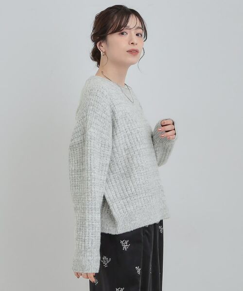 SHOO・LA・RUE / シューラルー ニット・セーター | ミックスワッフルニット | 詳細2