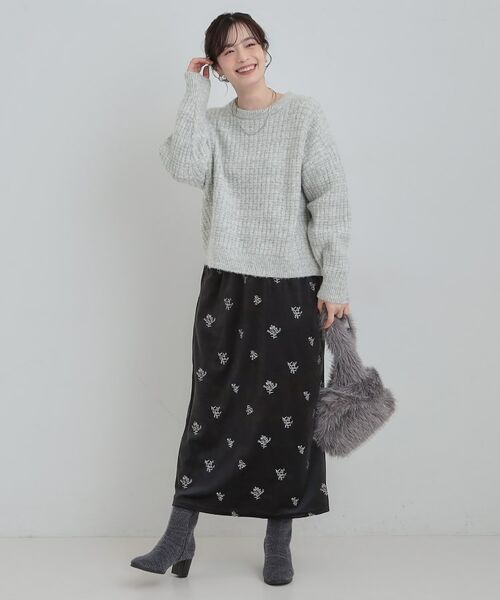 SHOO・LA・RUE / シューラルー ニット・セーター | ミックスワッフルニット | 詳細3