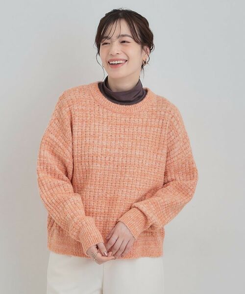 SHOO・LA・RUE / シューラルー ニット・セーター | ミックスワッフルニット | 詳細9