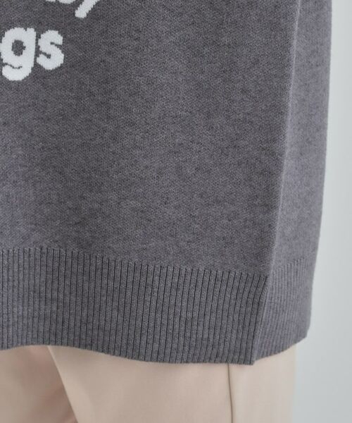 SHOO・LA・RUE / シューラルー ニット・セーター | お花ロゴジャカードニット | 詳細22