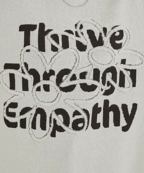 SHOO・LA・RUE / シューラルー ニット・セーター | お花ロゴジャカードニット | 詳細4