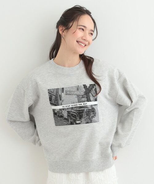 SHOO・LA・RUE / シューラルー スウェット | フォト刺繍スウェット | 詳細1