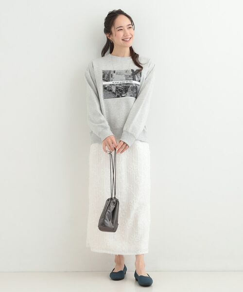 SHOO・LA・RUE / シューラルー スウェット | フォト刺繍スウェット | 詳細3