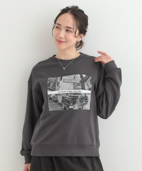 SHOO・LA・RUE / シューラルー スウェット | フォト刺繍スウェット | 詳細5