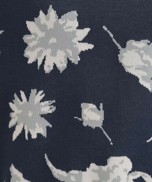 SHOO・LA・RUE / シューラルー ニット・セーター | フラワージャカードスポンデイッシュニット | 詳細12