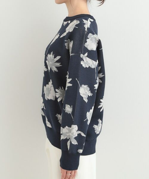 SHOO・LA・RUE / シューラルー ニット・セーター | フラワージャカードスポンデイッシュニット | 詳細14