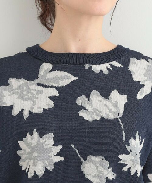 SHOO・LA・RUE / シューラルー ニット・セーター | フラワージャカードスポンデイッシュニット | 詳細16