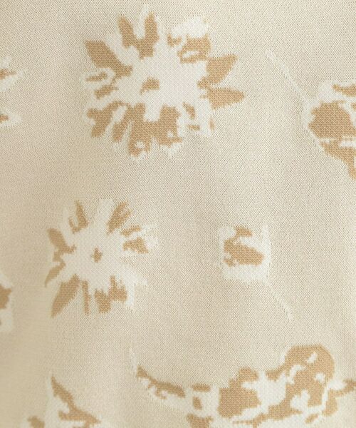 SHOO・LA・RUE / シューラルー ニット・セーター | フラワージャカードスポンデイッシュニット | 詳細8