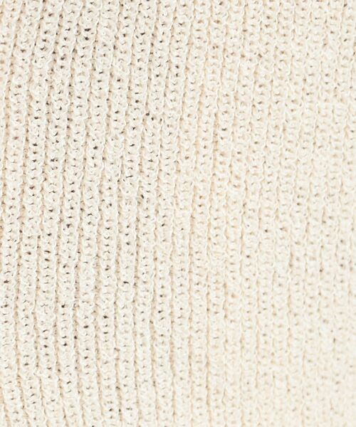 SHOO・LA・RUE / シューラルー ベスト | ざっくり感が大人かわいい 前あきニットベスト | 詳細4