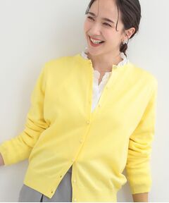 SHOO・LA・RUE / シューラルー カーディガン・ボレロ | 【洗える】シンプルきれい見え クルーネックカーディガン