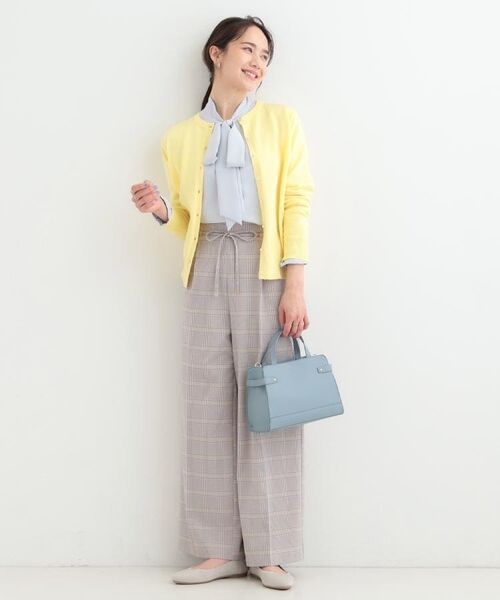 SHOO・LA・RUE / シューラルー カーディガン・ボレロ | 【洗濯機可/S-LL/セットアップ可】シンプルきれい見え クルーネックカーディガン | 詳細25