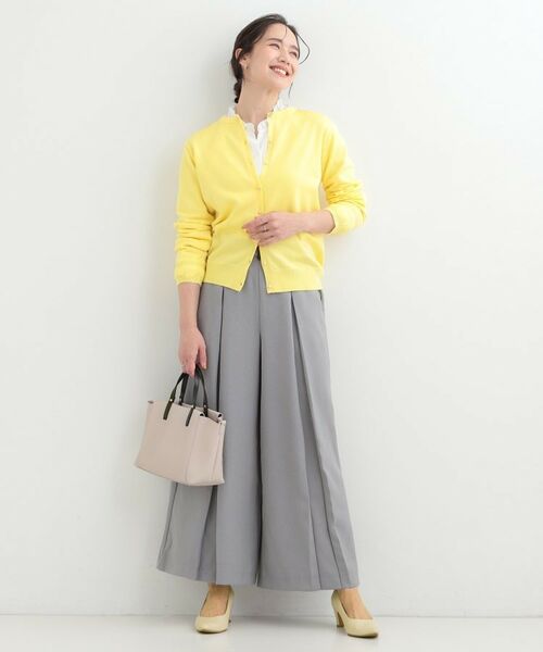 SHOO・LA・RUE / シューラルー カーディガン・ボレロ | 【洗える】シンプルきれい見え クルーネックカーディガン | 詳細3