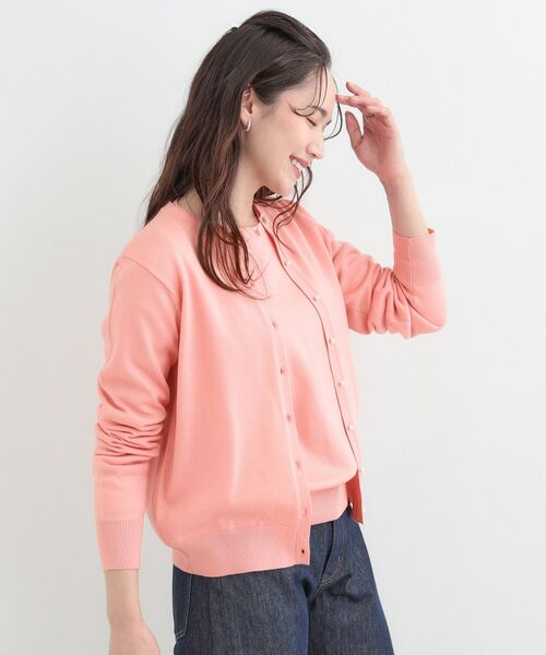 SHOO・LA・RUE / シューラルー カーディガン・ボレロ | 【洗える】シンプルきれい見え クルーネックカーディガン | 詳細6