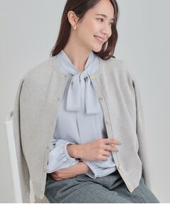 SHOO・LA・RUE / シューラルー カーディガン・ボレロ | 【洗える】すっきり見えでやわらかタッチなクルーネックカーディガン