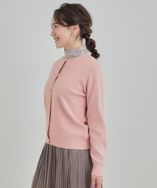 SHOO・LA・RUE / シューラルー カーディガン・ボレロ | 【洗える】すっきり見えでやわらかタッチなクルーネックカーディガン | 詳細10