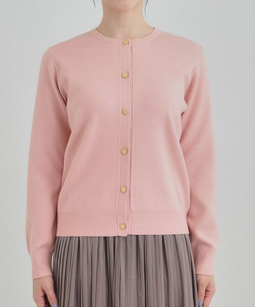 SHOO・LA・RUE / シューラルー カーディガン・ボレロ | 【洗える】すっきり見えでやわらかタッチなクルーネックカーディガン | 詳細13