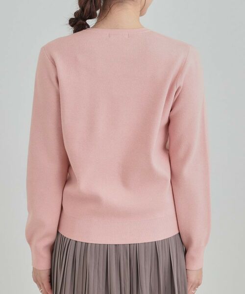 SHOO・LA・RUE / シューラルー カーディガン・ボレロ | 【洗える】すっきり見えでやわらかタッチなクルーネックカーディガン | 詳細15