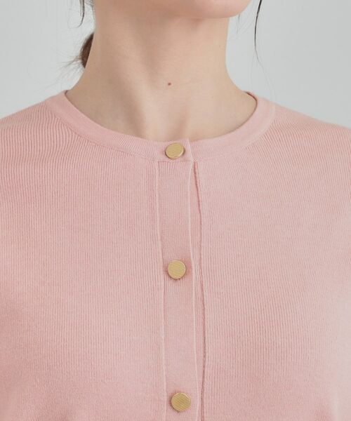 SHOO・LA・RUE / シューラルー カーディガン・ボレロ | 【洗える】すっきり見えでやわらかタッチなクルーネックカーディガン | 詳細16