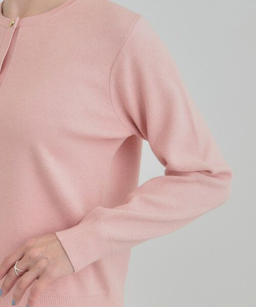 SHOO・LA・RUE / シューラルー カーディガン・ボレロ | 【洗える】すっきり見えでやわらかタッチなクルーネックカーディガン | 詳細17