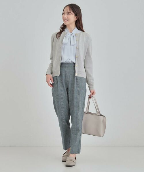 SHOO・LA・RUE / シューラルー カーディガン・ボレロ | 【洗える】すっきり見えでやわらかタッチなクルーネックカーディガン | 詳細3