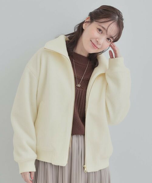 SHOO・LA・RUE / シューラルー レザーブルゾン・ジャケット | スライバージャケット | 詳細1