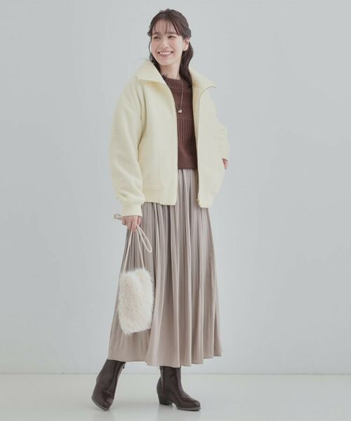 SHOO・LA・RUE / シューラルー レザーブルゾン・ジャケット | スライバージャケット | 詳細3