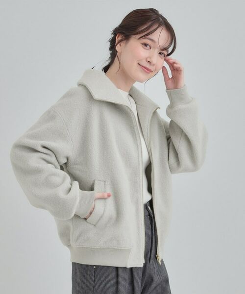 SHOO・LA・RUE / シューラルー レザーブルゾン・ジャケット | スライバージャケット | 詳細5