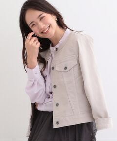 SHOO・LA・RUE / シューラルー Gジャン・デニムジャケット | 【SHOO・LA・RUE DENIM】ストレッチコンパクトデニムジャケット【CIRCRIC】