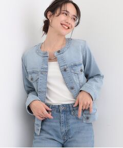 SHOO・LA・RUE / シューラルー Gジャン・デニムジャケット | 【SHOO・LA・RUE DENIM】ストレッチコンパクトデニムジャケット【CIRCRIC】