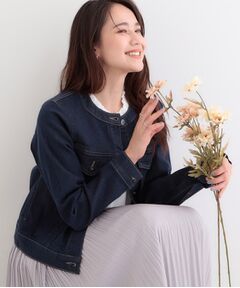 SHOO・LA・RUE / シューラルー Gジャン・デニムジャケット | 【SHOO・LA・RUE DENIM】ストレッチコンパクトデニムジャケット【CIRCRIC】