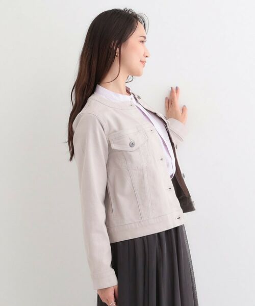 SHOO・LA・RUE / シューラルー Gジャン・デニムジャケット | 【SHOO・LA・RUE DENIM】ストレッチコンパクトデニムジャケット【CIRCRIC】 | 詳細2