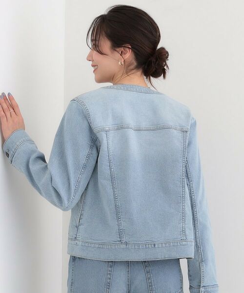 SHOO・LA・RUE / シューラルー Gジャン・デニムジャケット | 【SHOO・LA・RUE DENIM】ストレッチコンパクトデニムジャケット【CIRCRIC】 | 詳細6