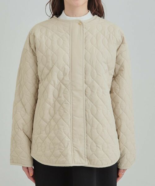 SHOO・LA・RUE / シューラルー ノーカラージャケット | キルトジャケット | 詳細13