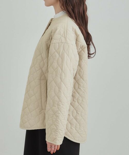 SHOO・LA・RUE / シューラルー ノーカラージャケット | キルトジャケット | 詳細14