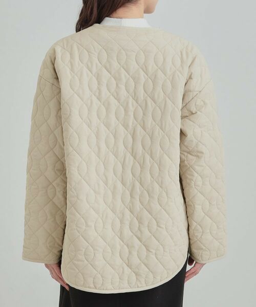 SHOO・LA・RUE / シューラルー ノーカラージャケット | キルトジャケット | 詳細15