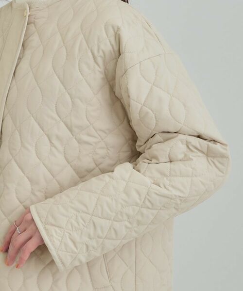 SHOO・LA・RUE / シューラルー ノーカラージャケット | キルトジャケット | 詳細17