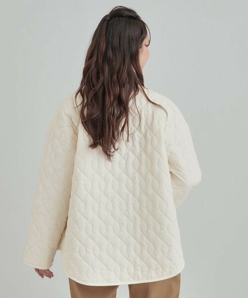 SHOO・LA・RUE / シューラルー ノーカラージャケット | キルトジャケット | 詳細2
