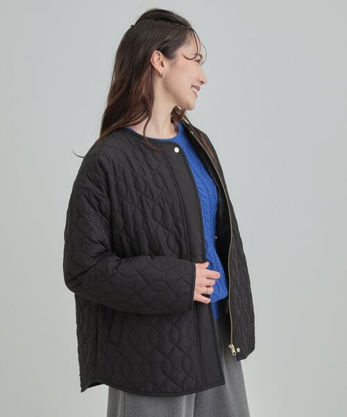 SHOO・LA・RUE / シューラルー ノーカラージャケット | キルトジャケット | 詳細6