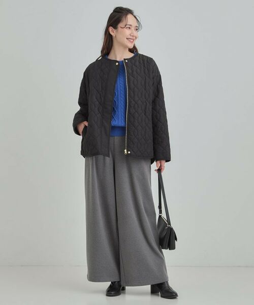 SHOO・LA・RUE / シューラルー ノーカラージャケット | キルトジャケット | 詳細7